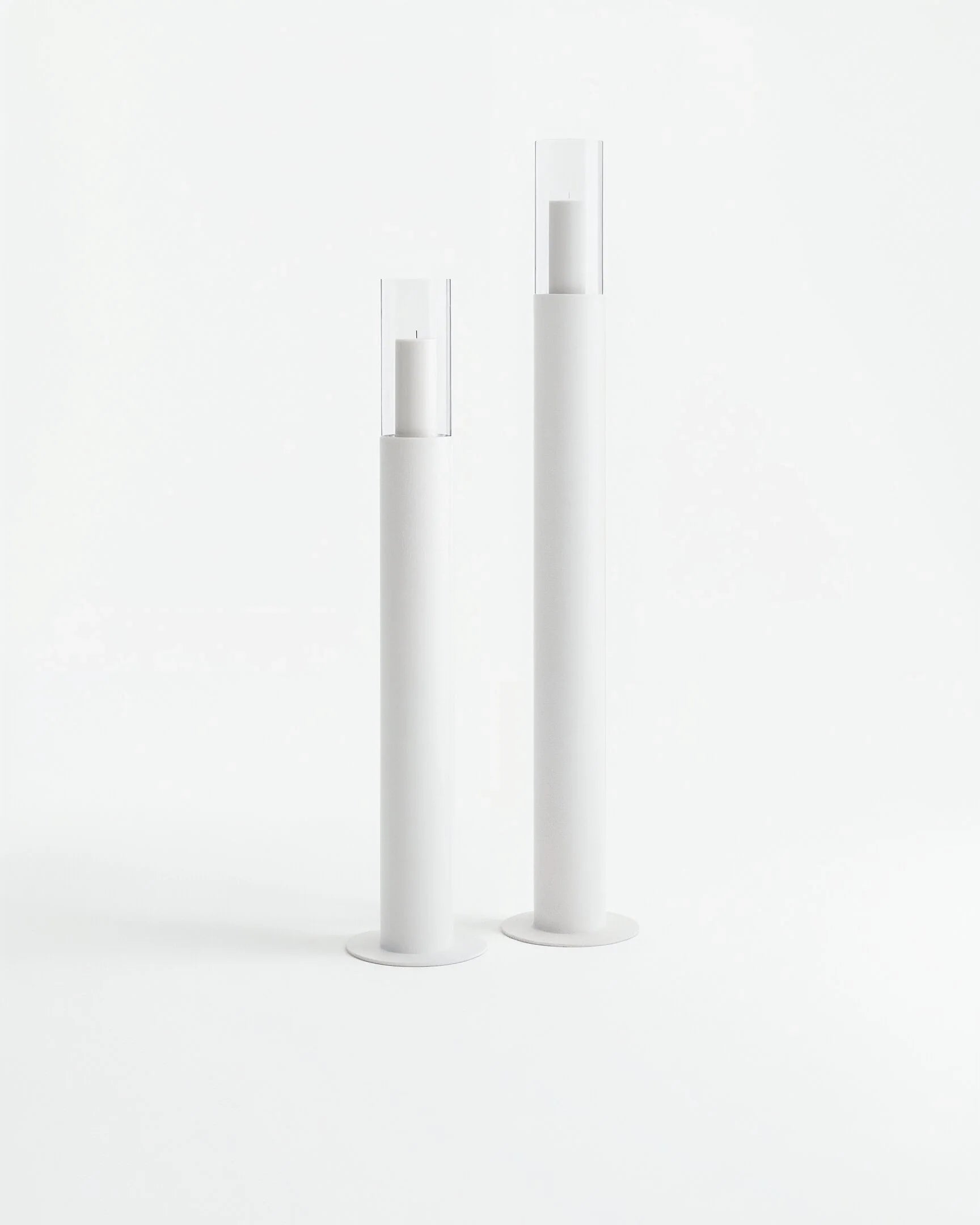 Thomas Floor candleholder - 2 set - White